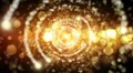 4K Abstract fantasy motion background, shining lights and particles 4k or 4k+ Resolution