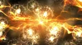4K Abstract fantasy motion background, shining lights and particles 4k or 4k+ Resolution