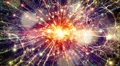 4K Abstract fantasy motion background, shining lights and particles 4k or 4k+ Resolution