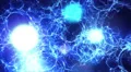 4K Abstract fantasy motion background, shining lights and particles 4k or 4k+ Resolution