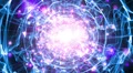 4K Abstract fantasy motion background, shining lights and particles 4k or 4k+ Resolution