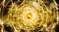 4K Abstract fantasy motion background, shining lights and particles 4k or 4k+ Resolution