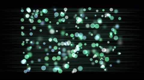 4k Abstract fireworks light dots background,bubble particle,bacteria spore line Video stock 64199771