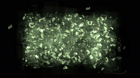 4k Abstract float fragment letter&amp;character explosion,debris particle,dirt dust Stock Footage 46862747