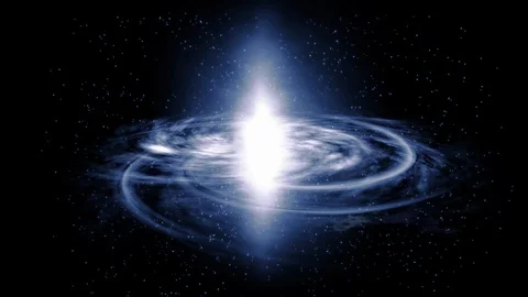 4K, Abstract galaxy light in space Stock Footage 119923762