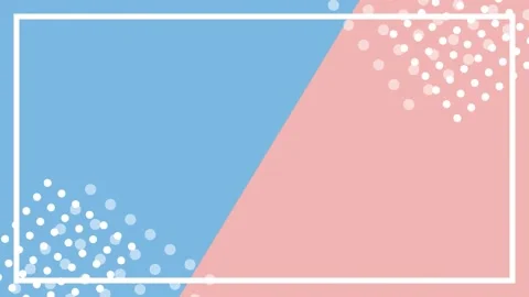 4K Abstract Geometric Background Diagonal Pink and Blue Pastel Split 스톡 동영상 334446013