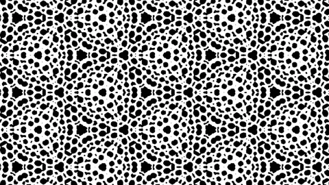 4K Abstract geometric kaleidoscope pattern with. Stock Footage 171167101