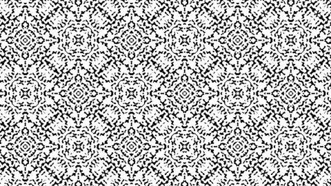 4K Abstract geometric kaleidoscope pattern with. Stock Footage 171167127
