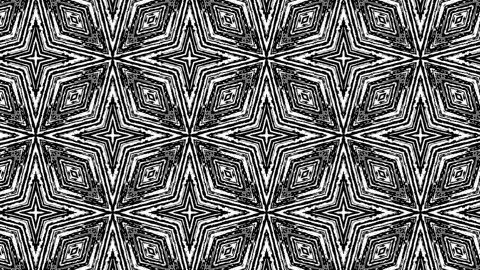 4K Abstract geometric kaleidoscope pattern with. Stock Footage 171167143