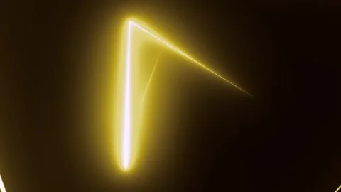 4K Abstract geometric neon background. Green Neon triangle  lights background. Stock Footage 313076353