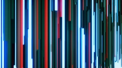 4K Abstract Glitch Technology Background. Stock Footage 96008847