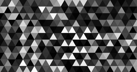 4k Abstract glittering abstract triangle pattern. Simple minimal BG 스톡 동영상 199938744