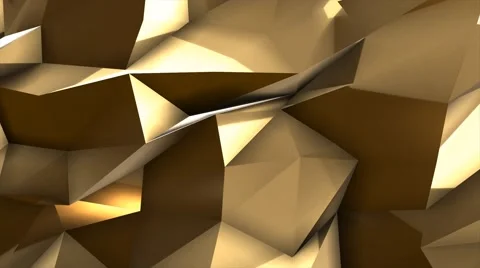 4K abstract golden background  Vídeo Stock 64791686