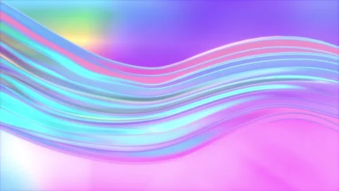 4K Abstract gradient wavy background smooth colorful iridescent geometric f.. Stockbeeldmateriaal 317645172