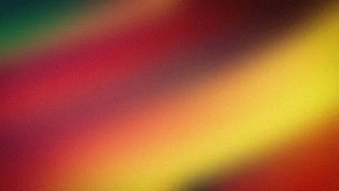 4K abstract grainy wallpaper gradient background with red green yellow blur.. Stockillustratie