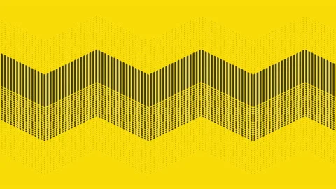4k Abstract Graphic Pattern Moving Animation Seamless Loop - Yellow Stock Footage 145209765