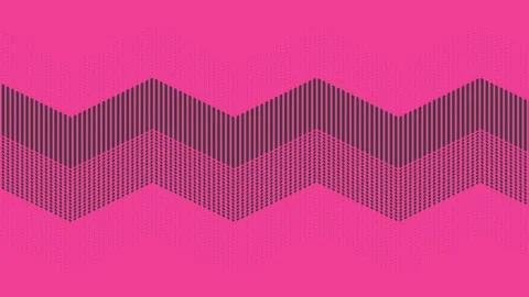 4k Abstract Graphic Pattern Moving Animation Seamless Loop - Pink Stock Footage 145209839