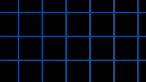 4K Abstract Grid Background with Interconnecting Blue Lines Vidéo 331660294