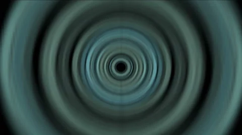 4k Abstract high speed tunnel,circle light channel,soundwave acoustic 3d space. Vidéo 45435549