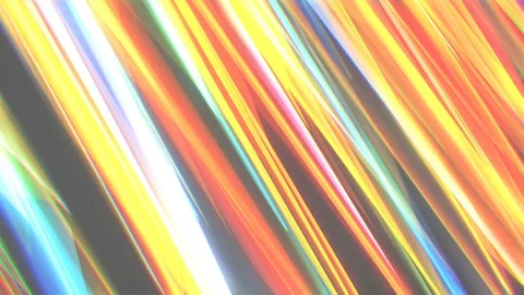 4K Abstract lights backgroud. Animation of glowing neon shapes. Stock Footage 129253239
