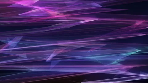 4K Abstract lights backgroud. Animation of glowing neon shapes. Stock Footage 129254889