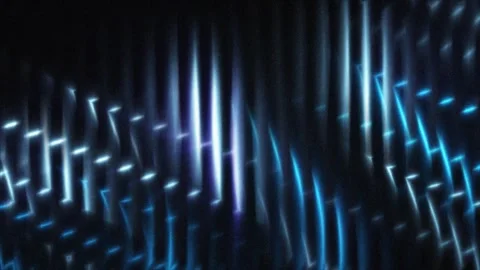 4K Abstract Line Background. Digital Blue Background Line Waves Stock Footage 276712916