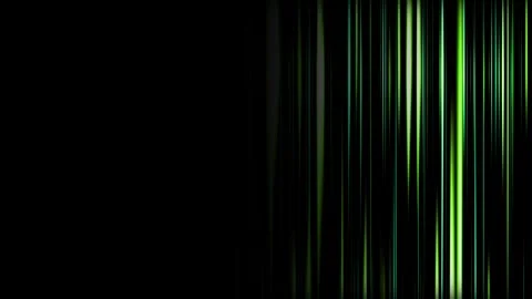 4K Abstract Lines Green Background - Loopable Stock Footage 316301454