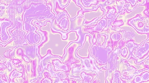 4K Abstract liquid animation with motion pixels. Stock Footage 111478098