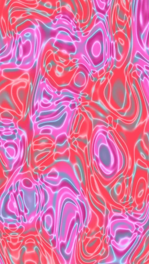 4K Abstract Liquid Gradient Background Neon Pulse Vertical | Motion Loop 5 Sec Stock Footage 330731011