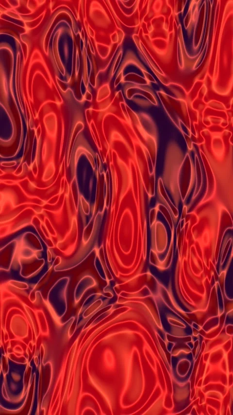 4K Abstract Liquid Gradient Background Crimson Magma Vertical | Motion Loop 5 Se Stock Footage 330738085