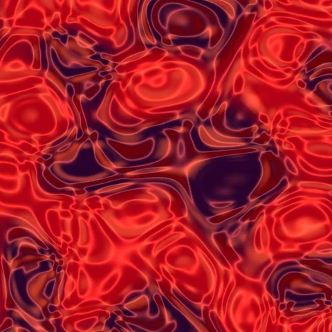 4K Abstract Liquid Gradient Background Crimson Magma Square | Motion Loop 5 Sec Stock Footage 330745819