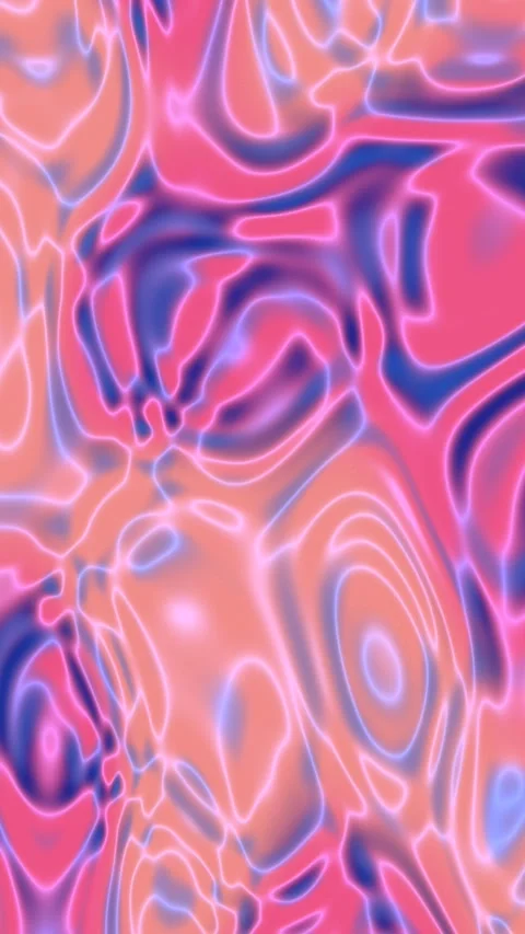 4K Abstract Liquid Gradient Background Sunset Deep Vertical | Motion Loop 5 Sec Stock Footage 330748861