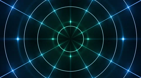 4k, abstract loop background, circle light Stock Footage 43345569