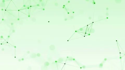 4k abstract loop color geometrical background with lines and dots Stock Footage 71442207