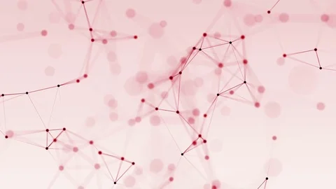 4k abstract loop color geometrical background with lines and dots 스톡 동영상 71444071