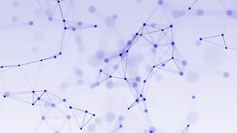 4k abstract loop color geometrical background with lines and dots Stock Footage 71471650