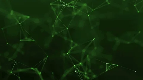 4k abstract loop color geometrical background with lines and dots Stock Footage 75957243