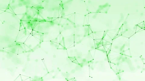 4k abstract loop color geometrical background with lines and dots Stock Footage 76056760