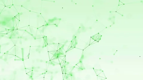 4k abstract loop color geometrical background with lines and dots Stock Footage 76056822