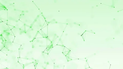 4k abstract loop color geometrical background with lines and dots Stock Footage 76056920