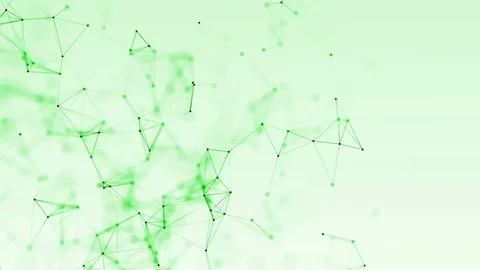 4k abstract loop color geometrical background with lines and dots Stock Footage 76057110