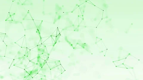 4k abstract loop color geometrical background with lines and dots Stock Footage 76057342