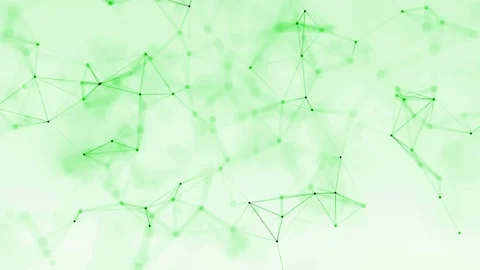 4k abstract loop color geometrical background with lines and dots Stock Footage 76057752