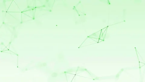 4k abstract loop color geometrical background with lines and dots Stock Footage 76058801