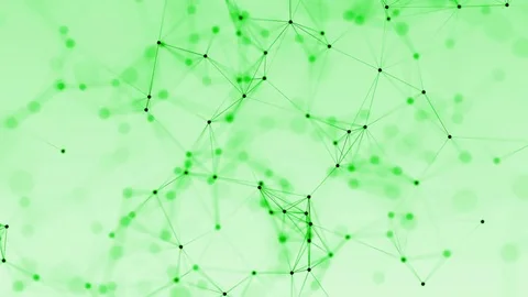 4k abstract loop color geometrical background with lines and dots Stock Footage 76072847