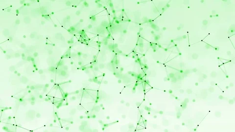 4k abstract loop color geometrical background with lines and dots Stock Footage 76079117
