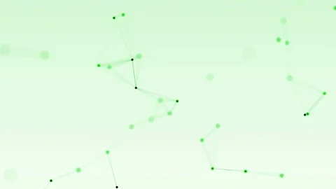 4k abstract loop color geometrical background with lines and dots Stock Footage 76079888