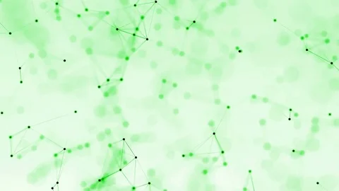 4k abstract loop color geometrical background with lines and dots Stock Footage 76080699