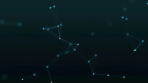 4k abstract loop futuristic technology background with lines and dots Stock Footage 71480713