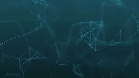 4k abstract loop futuristic technology background with lines and dots Stock Footage 71480889